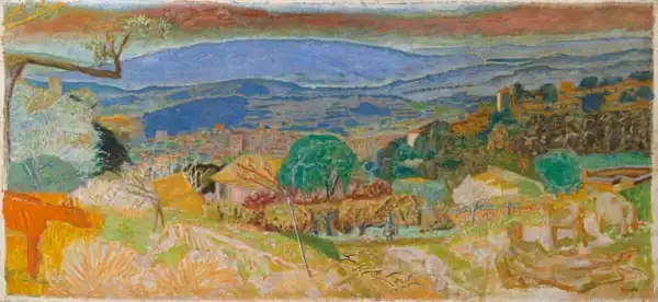 Bonnard, Pierre: Landscape at Le Cannet