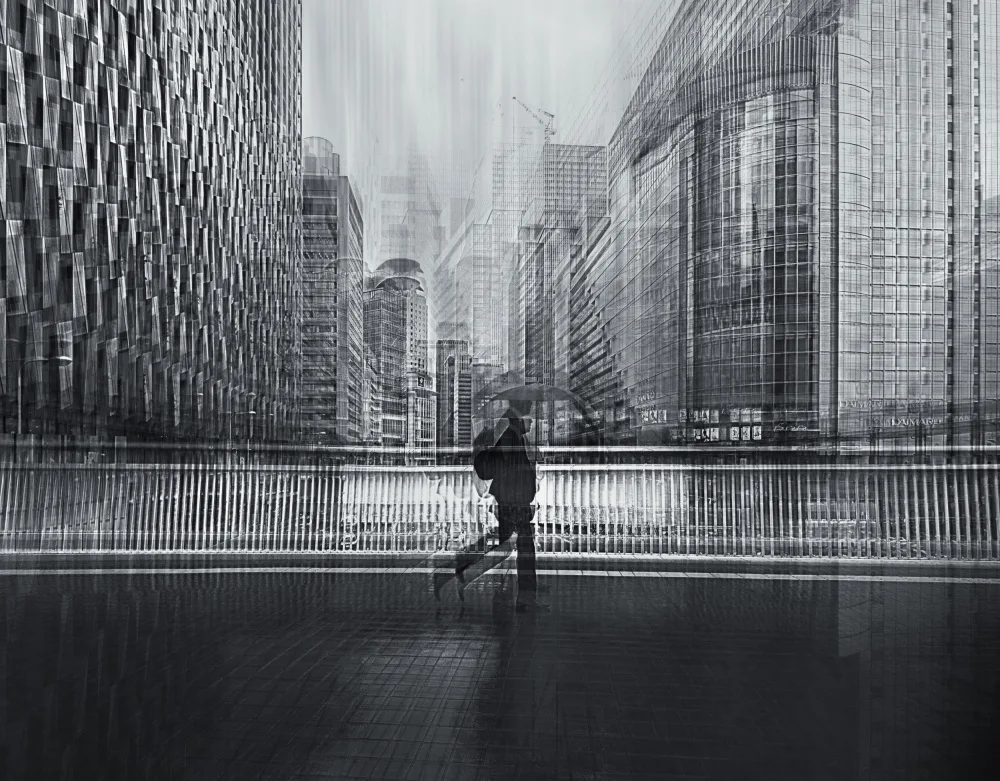 Takachi, Yasuhiro: Silent rain in the city