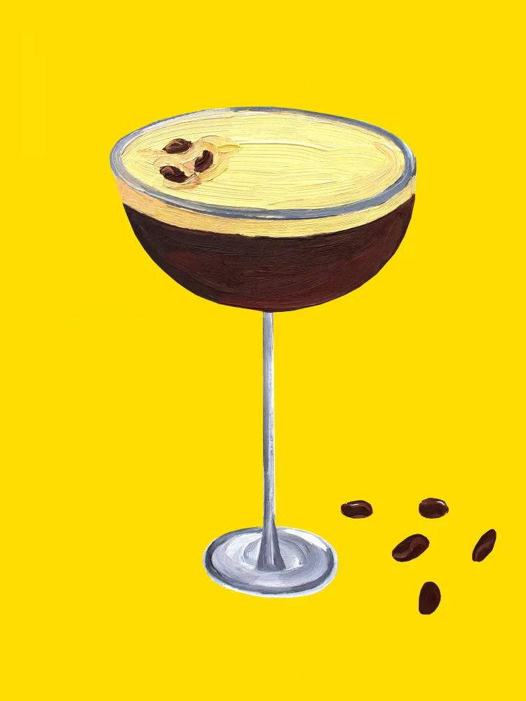 Straker, Alice: Espresso Martini Buttercup Yellow