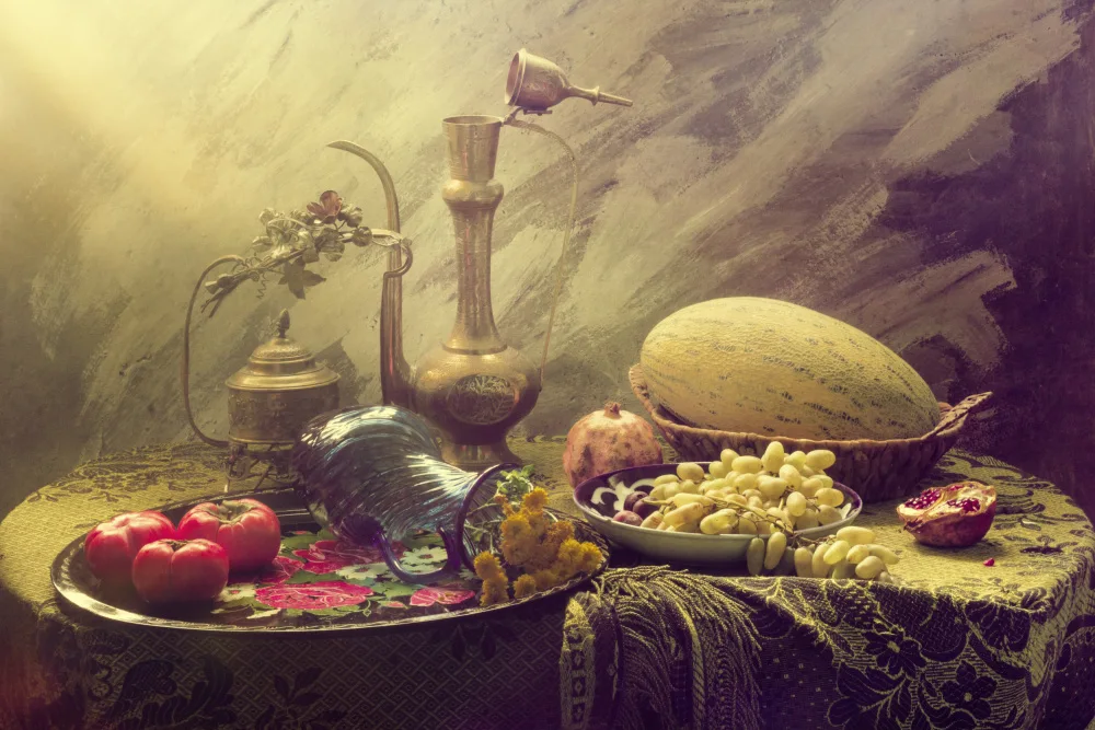 UstinaGreen: Still life with Fruits