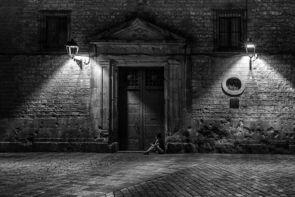 MARTÍNEZ, CARLOS JUAN: Barrio Gotico di Barcellona