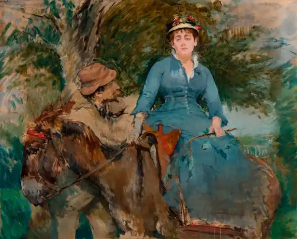Gonzalès, Eva: The Donkey Ride