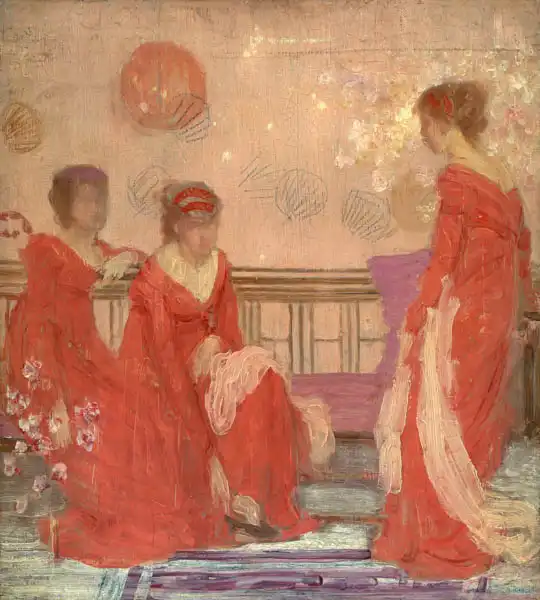 Whistler, J. M.: Harmony in Flesh Colour and Red