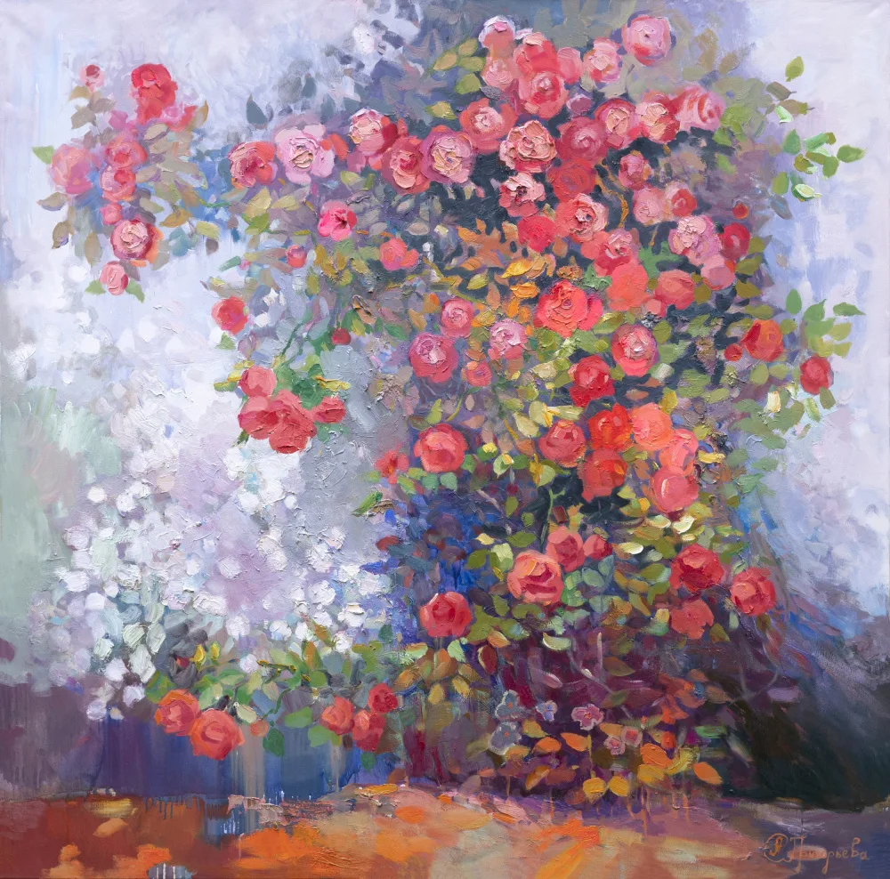 Grygorieva, Anastasiia: Red Roses