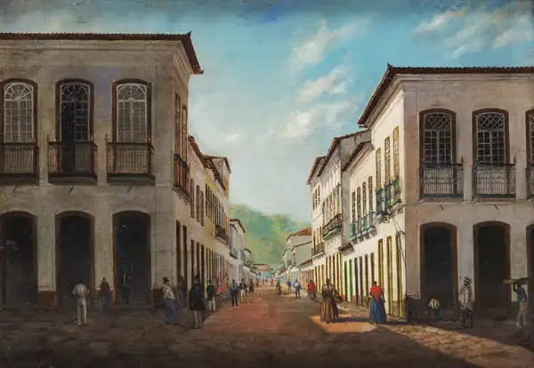 Meirelles, Victor: Rua João Pinto, antiga rua Augusta, Florianópolis
