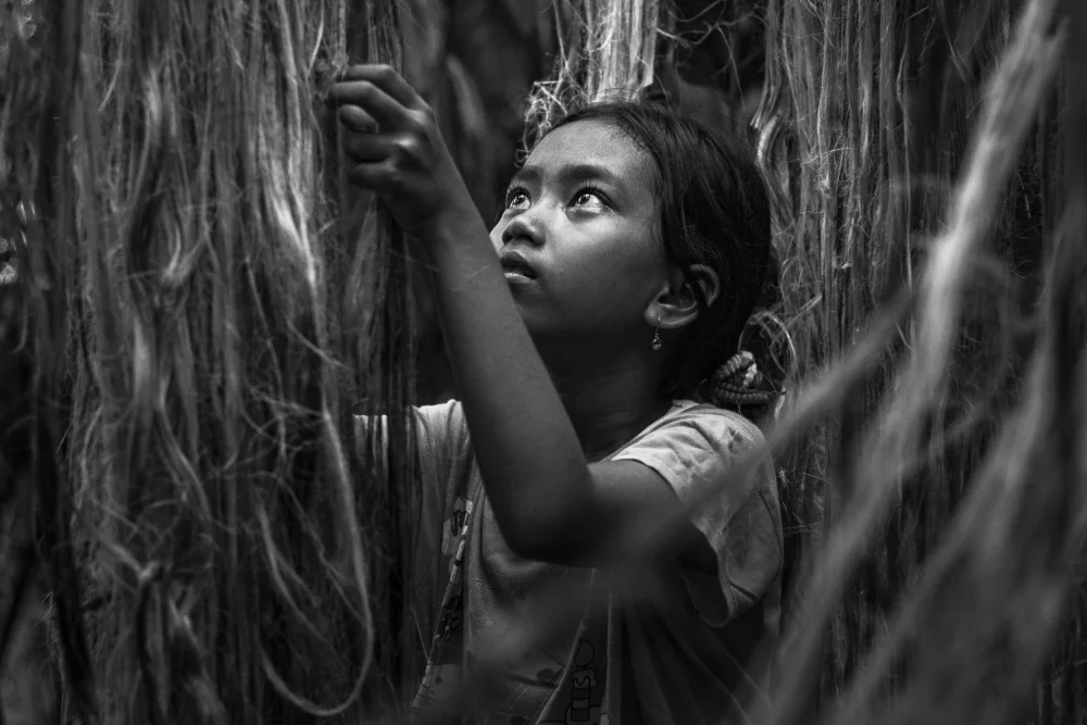 Act, Djeff: Portrait Kenaf Girl III