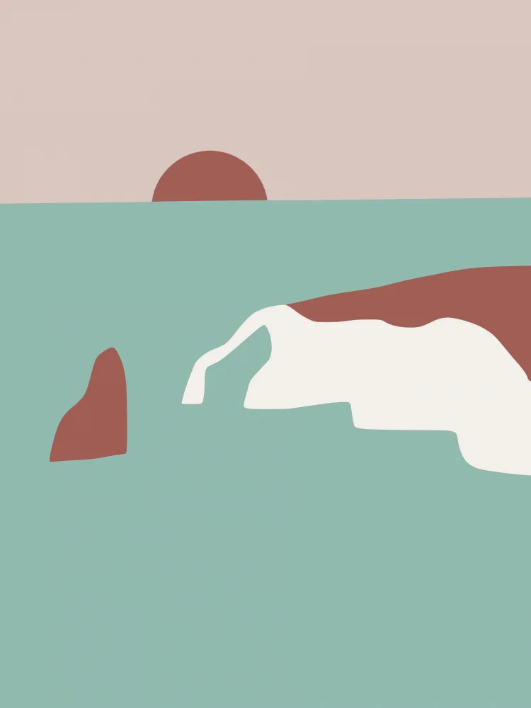 Dean, Little: Paysage marin minimal