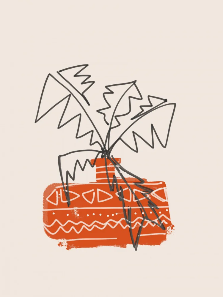 Dean, Little: Hand Drawn Plant Sketch