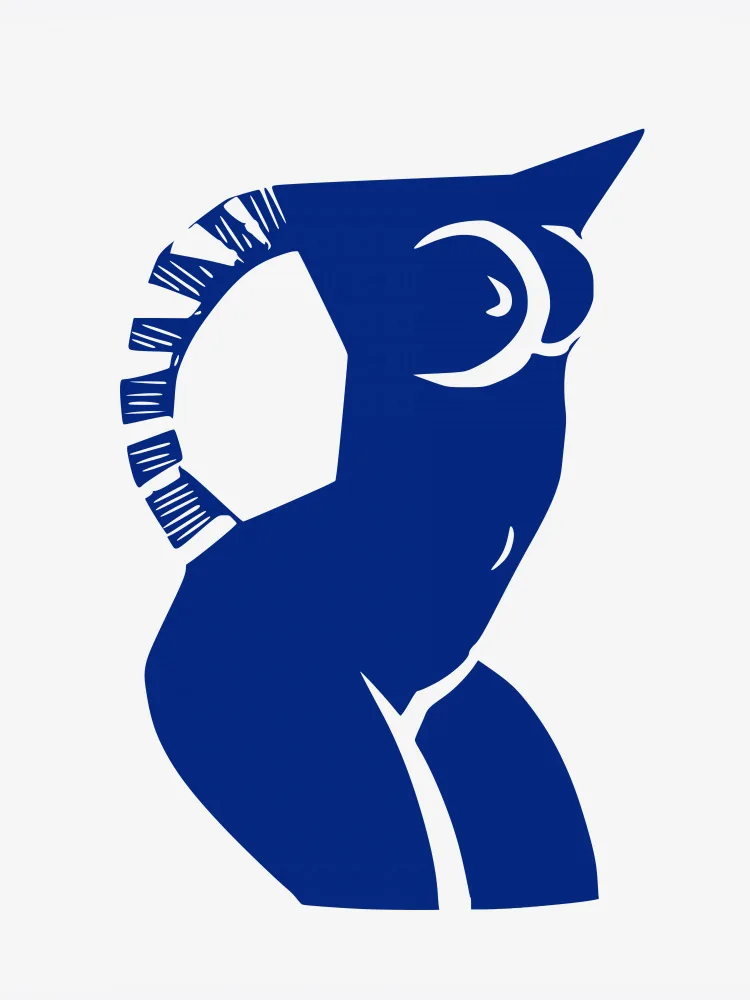 Dean, Little: Blue Nude Vystřihnout