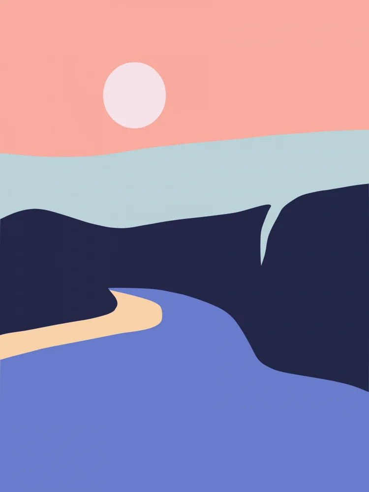 Dean, Little: Laguna costiera minimalista