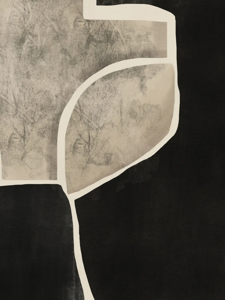 Dean, Little: Black Abstract Mosaic