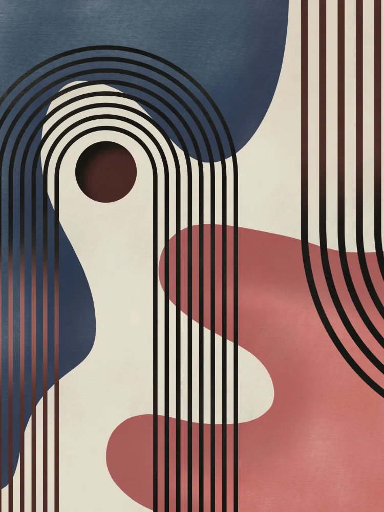 Dean, Little: Mid Century Abstract Painting