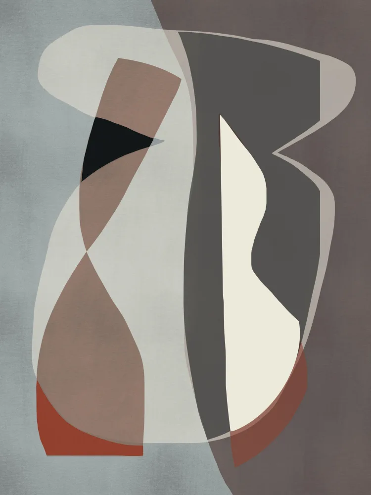 Dean, Little: Abstract Neutral Color Cut Out