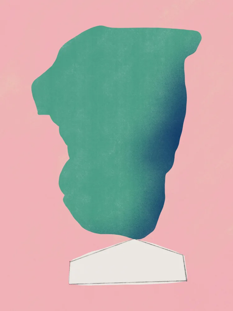 Dean, Little: Stone Sculpture In Green