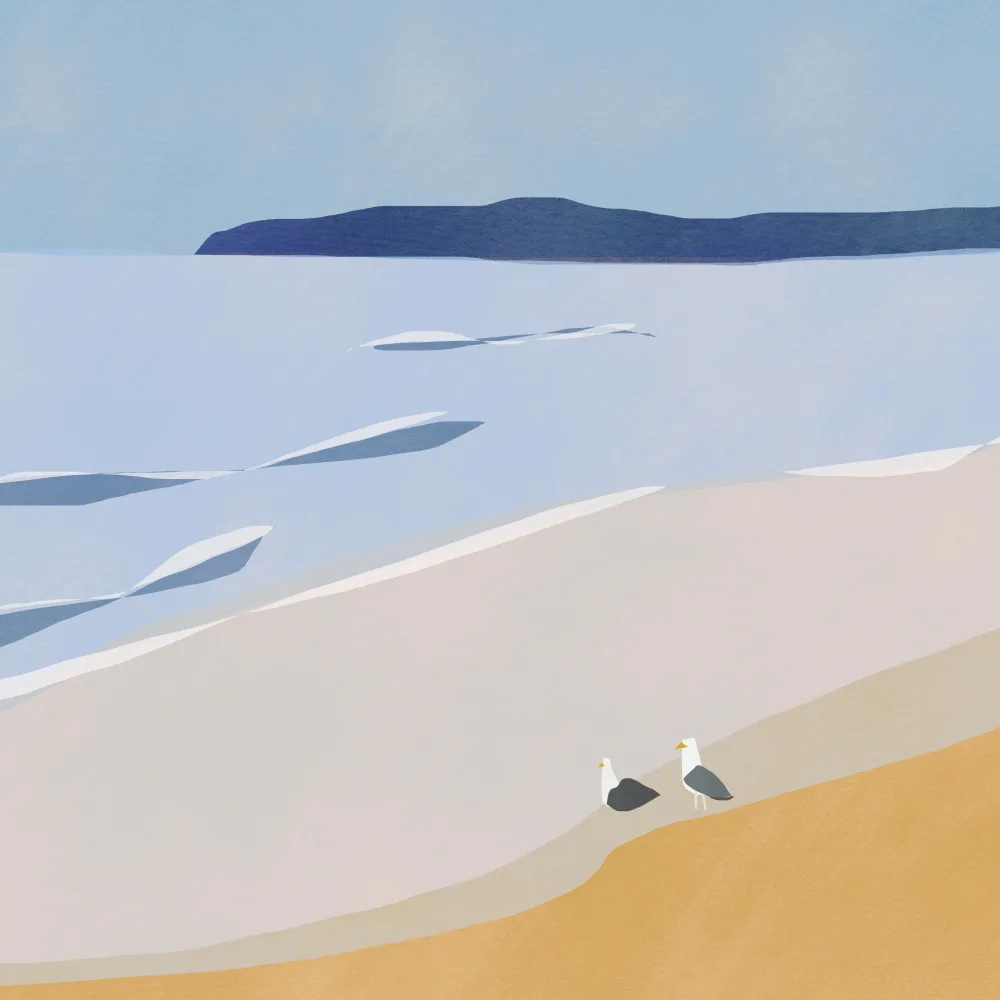 Dean, Little: Seagulls At the Beach