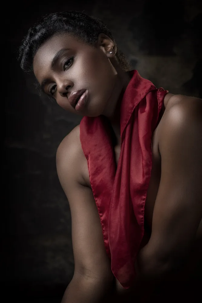 Slotboom, Jan: Red Scarf