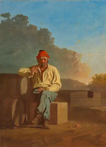 Bingham, George Caleb: Mississippi Boatman