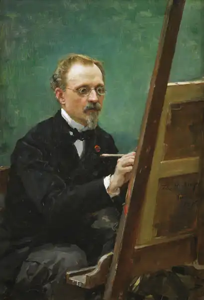 Madrazo, Raimundo: Portrait of Federico de Madrazo Painting