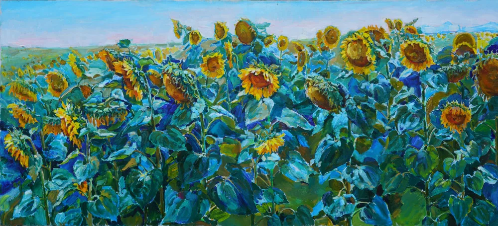 Kutsachenko, Andrii: Sunflowers