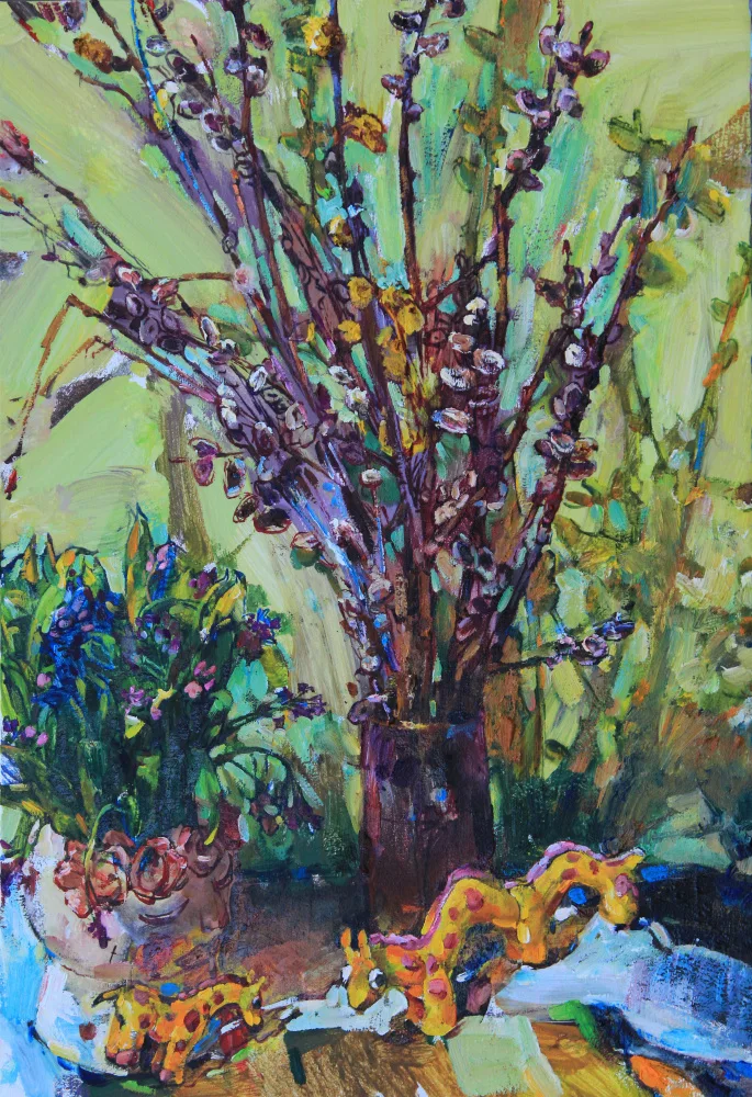 Kutsachenko, Andrii: Nature morte printanière