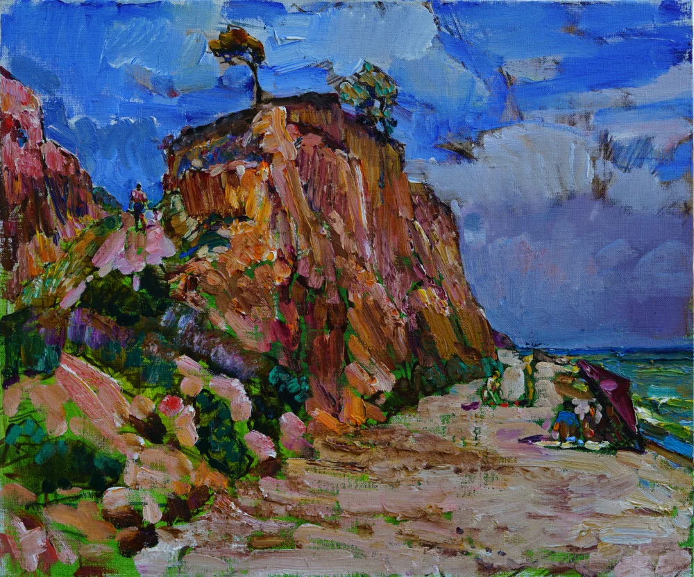 Kutsachenko, Andrii: Plage,côte d'Odessa