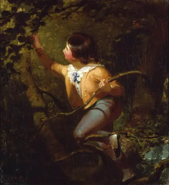 Leutze, Emanuel Gottlieb: Bird Nesting