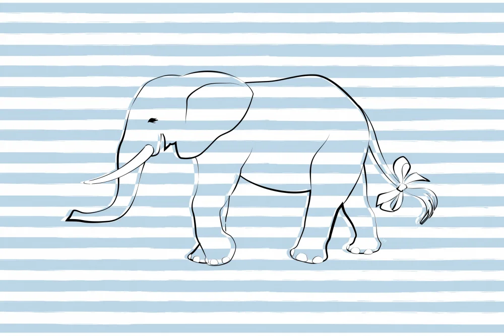 Martina: Stripe Elephant