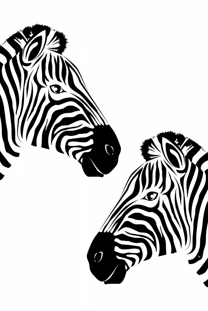 Martina: Two Zebras