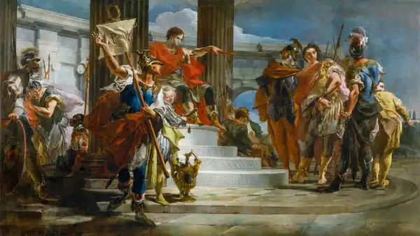 Tiepolo, Giovanni Battista: Scipio Africanus Freeing Massiva