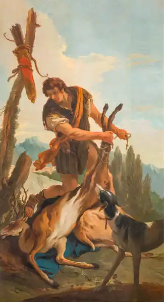 Tiepolo, Giovanni Battista: Hunter with Deer