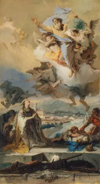 Tiepolo, Giovanni Battista: Saint Thecla Praying for the Plague-Stricken