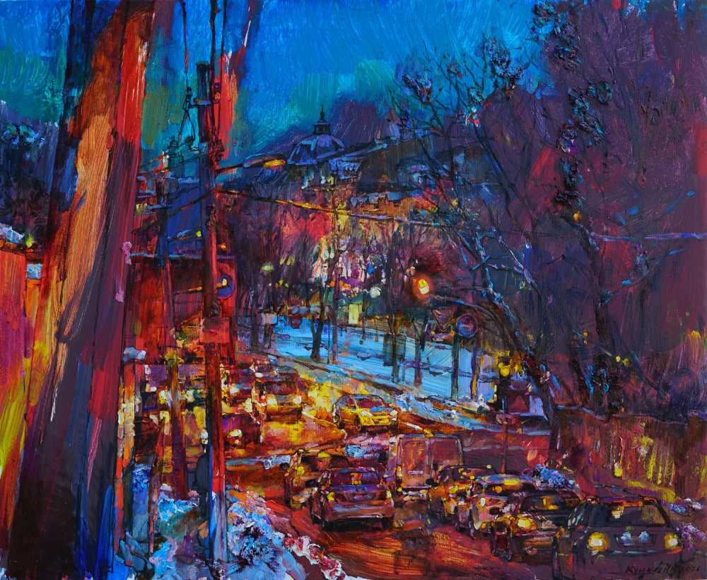 Kutsachenko, Andrii: Ville du soir
