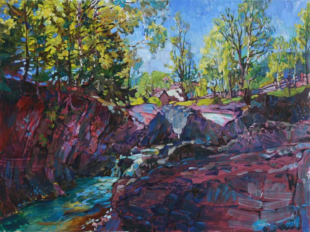 Kutsachenko, Andrii: Rivière de montagne
