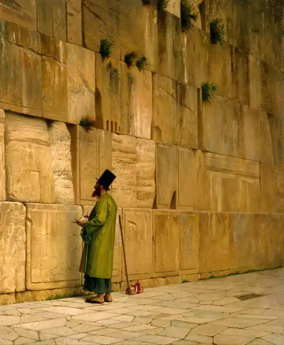 Jean-Léon Gérôme: Wailing Wall | People | Classicism | Fine art