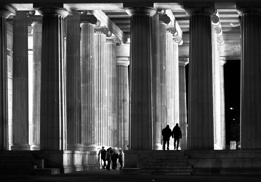 Rank, Peter Hans: light columns