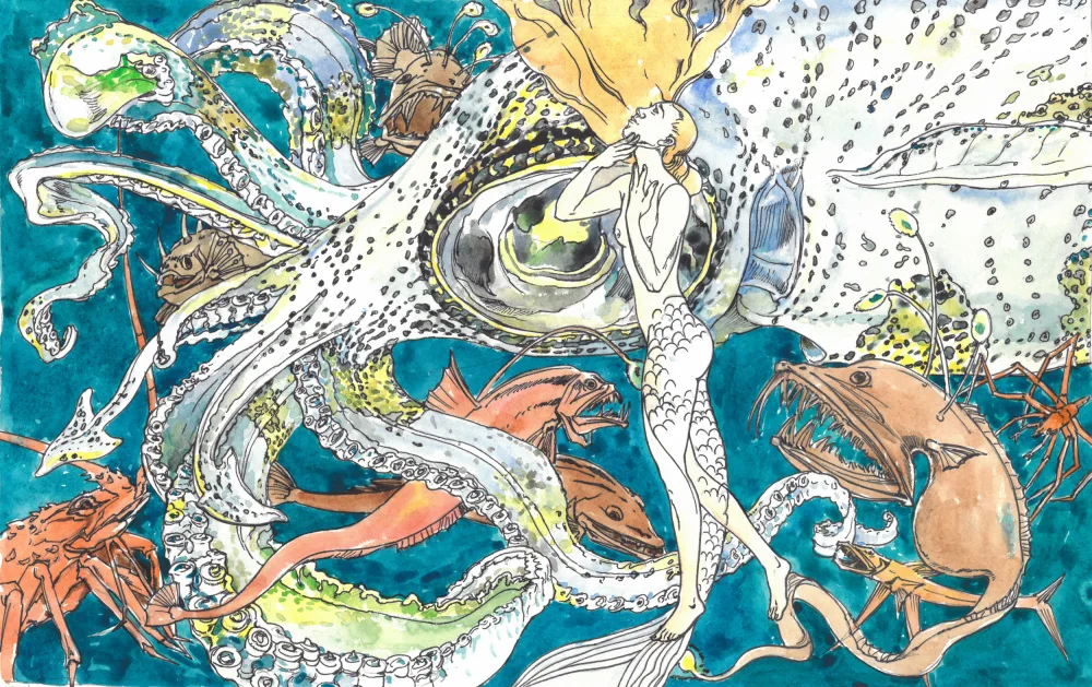 Kutsachenko, Andrii: The Little Mermaid and the Wizard