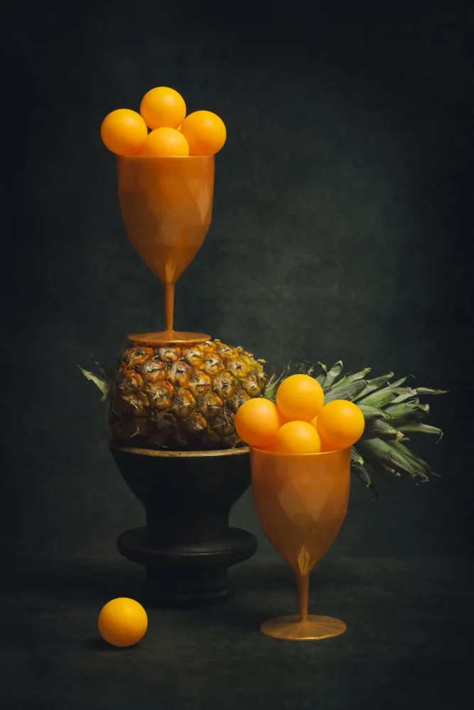 Barkow, Brig: Ananas con palline d'arancia