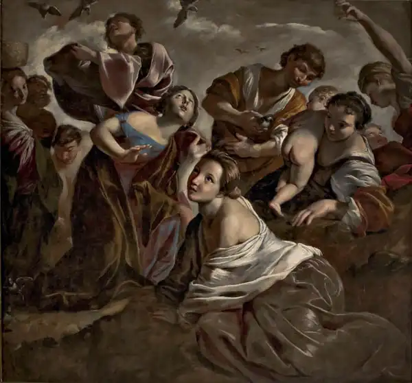 Lanfranco, Giovanni: Pioggia delle Coturnici