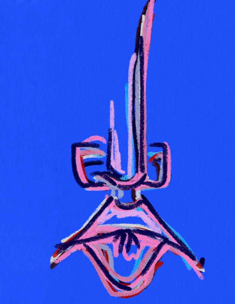ART, JLC: Blue Face