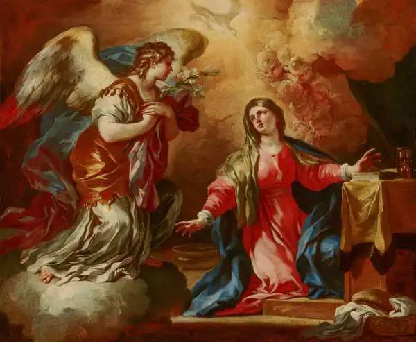 Solimena, Francesco: The Annunciation