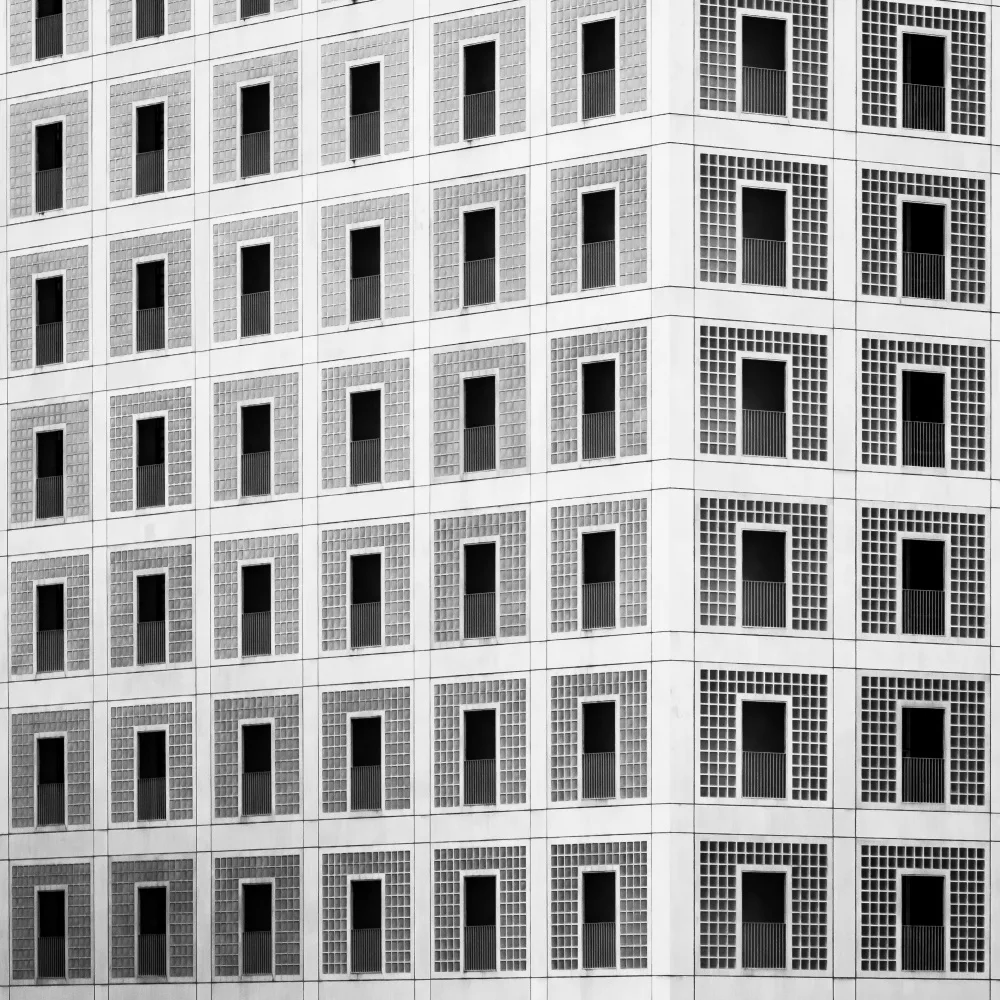 Auerbach, Markus: Stuttgart City Library (bw)