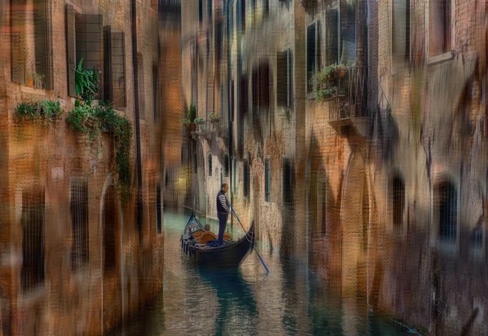 Ohlendorf, Anette: narrow waterways of Venice