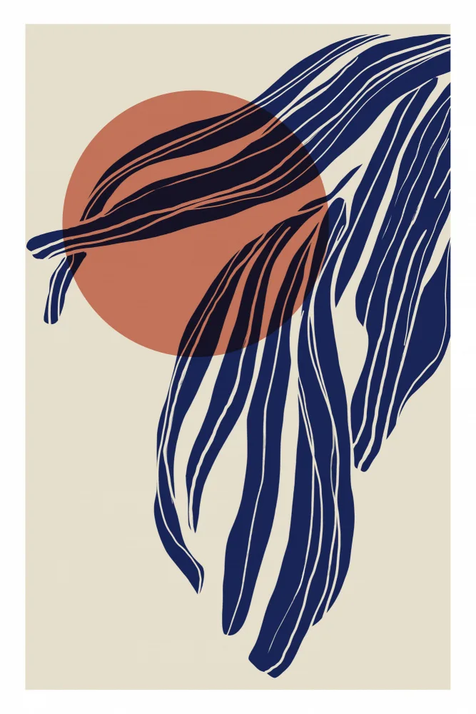 Treechild: Coucher de soleil et feuilles