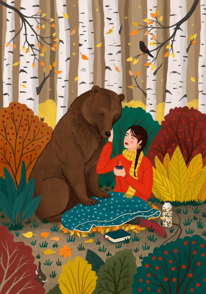 Holíková, Petra: Picnic with a Bear