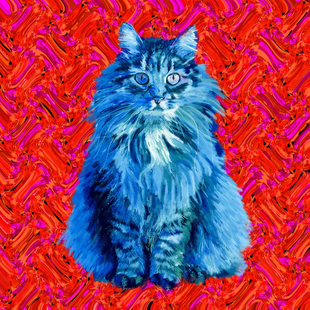 Rakos, Lynnda: The Blue Cat