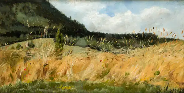 Wyczółkowski, Leon: Corn-Field