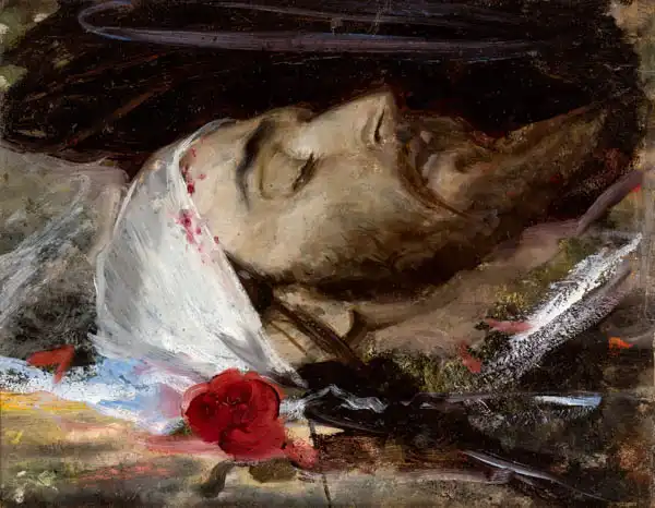 Wyczółkowski, Leon: Head of Christ