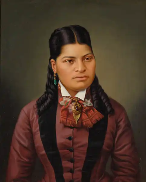 Lindauer, Gottfried: Maori girl