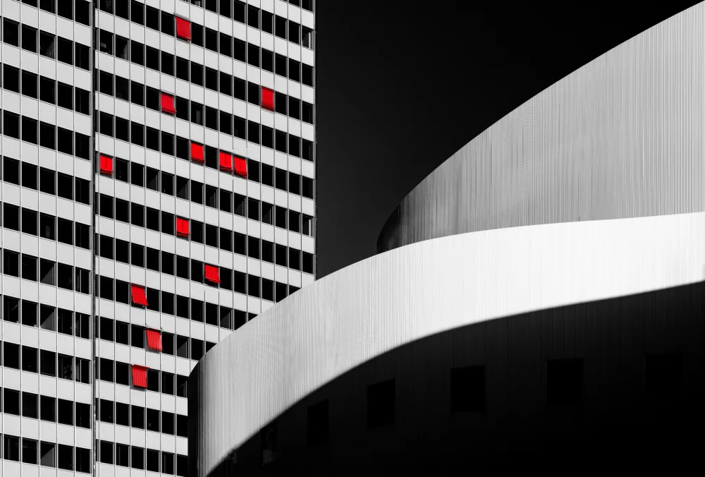 Schwerdtfeger, M Roland: The red Blinds