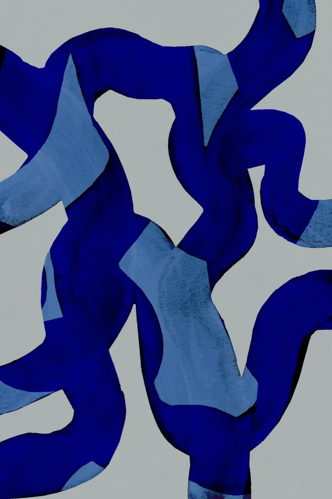 Böhmer, Mareike: Abstract Brush Strokes 65X